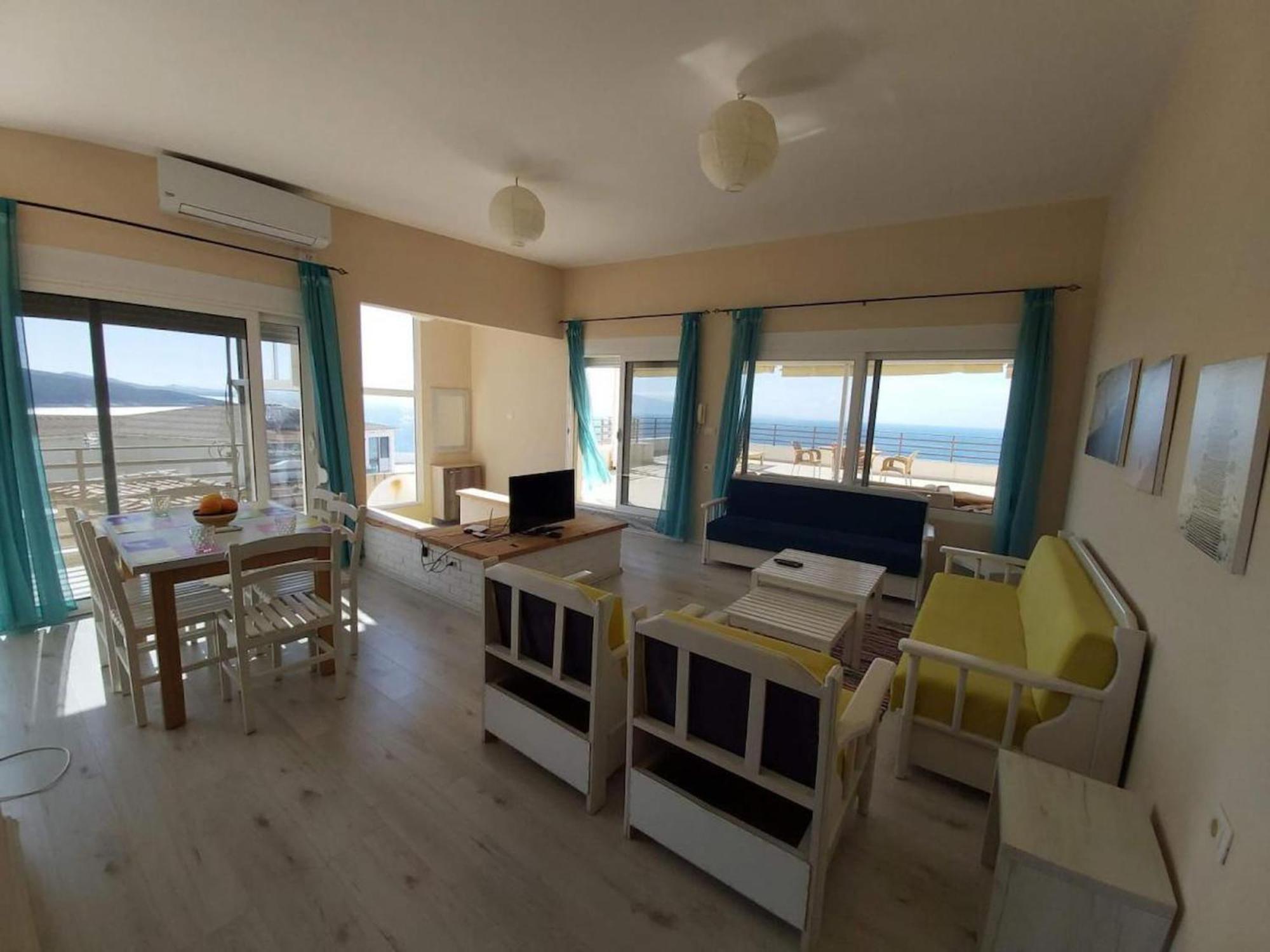 Ferienwohnung Sunset Penthouse Sarandë Exterior foto